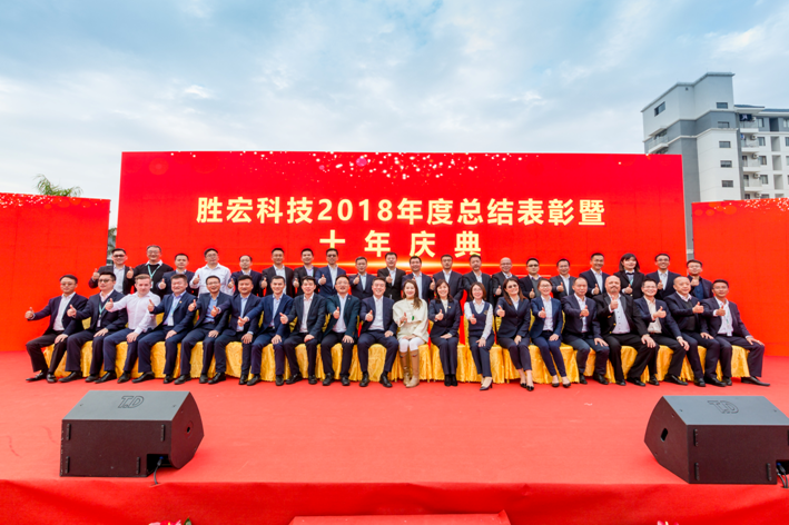 伟德国际1946官方网科技2018年度总结表扬暨十年庆典圆满竣事