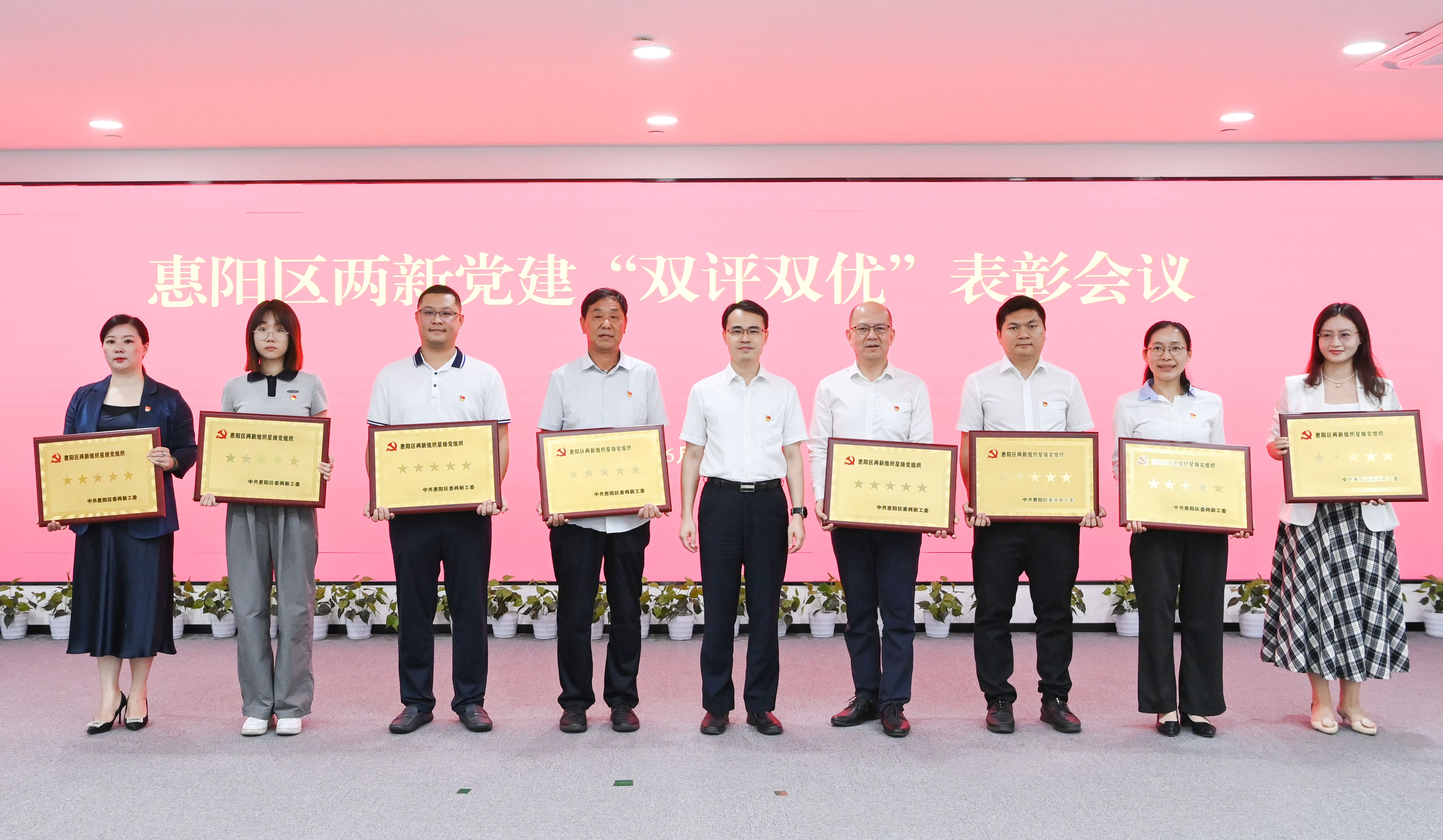 伟德国际1946官方网科技党委荣获惠阳区五星级党组织